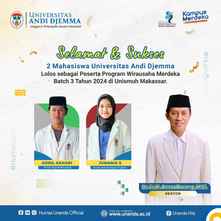 Mahasiswa UNANDA Tembus WMK Batch 3 2024