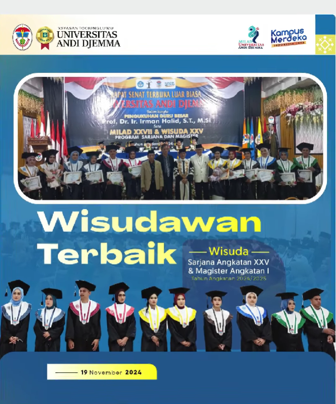 Wisuda UNANDA 2024: 539 Lulusan Disahkan, 13 Terbaik Dapat Penghargaan