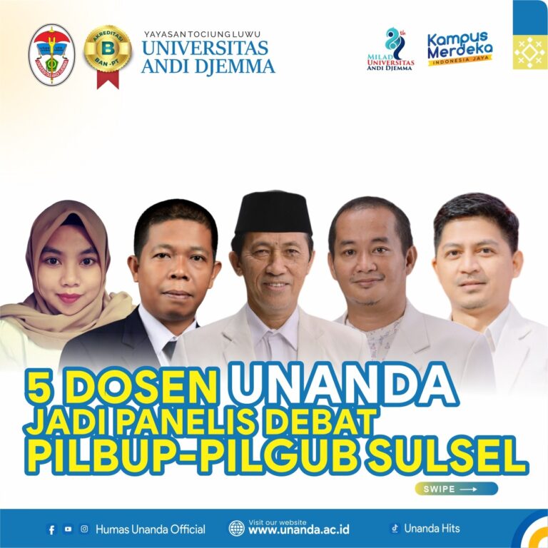 Dosen UNANDA Menjadi PANELIS Debat Publik Pilkada Tahun 2024
