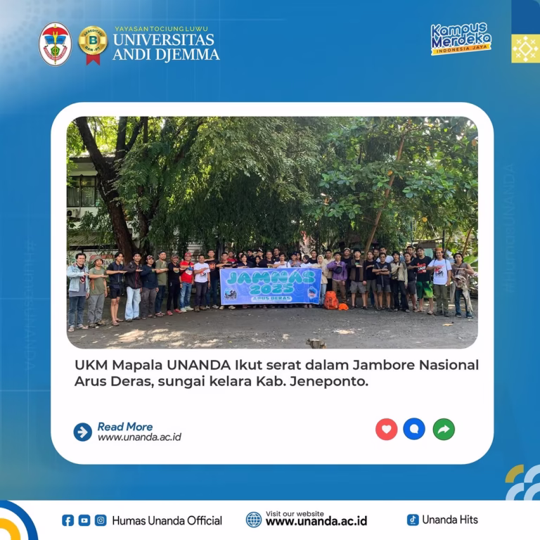 Mapala UNANDA Ikuti Jambore Arus Deras Batch 3 Karalloe