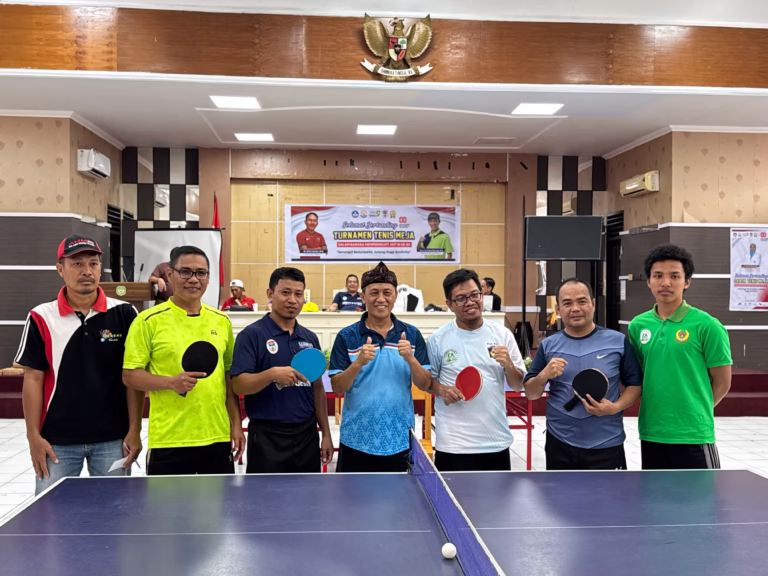 UNANDA Gelar Pembukaan Turnamen Tenis Meja Kolaborasi LLDIKTI Wilayah 9