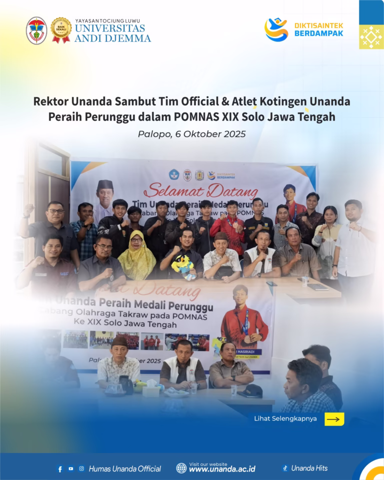 Mahasiswa Universitas Andi Djemma Raih Prestasi di POMNAS XIX Jawa Tengah 2025