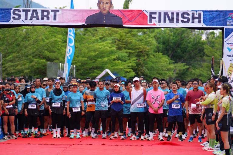 Milad ke-28 Unanda Ditutup Meriah: Ratusan Pelari Ramaikan Unanda Run Season II