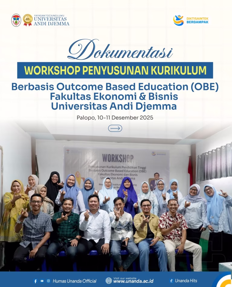 FEB UNANDA Gelar Workshop Kurikulum Berbasis OBE