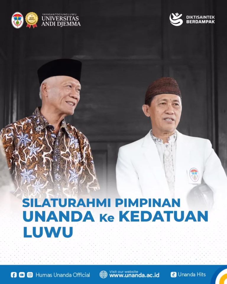 Silaturahmi UNANDA-Kedatuan Luwu: Merajut Pendidikan Berbasis Budaya Lokal