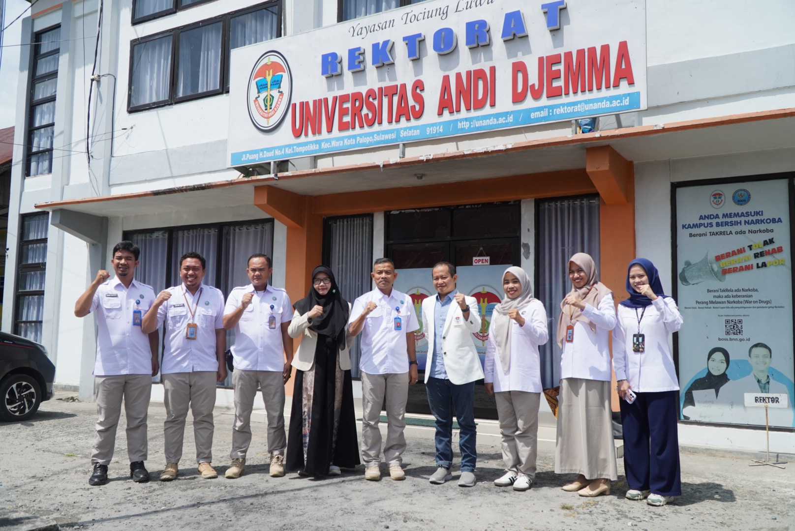 UNANDA dan BNN Kota Palopo Siapkan MoU dan Satgas P4GN demi Kampus Bebas Narkoba