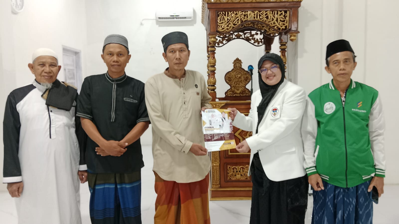 TIM SAFARI UNANDA SAMBANGI MASJID KOMPLEKS DPRD PALOPO