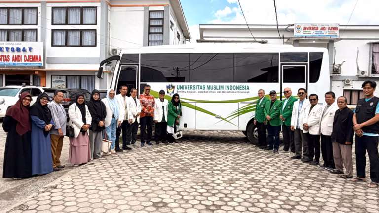 Unanda Terima Hibah Bus dari UMI: Perkuat Kolaborasi dan Mobilitas Akademik Antarkampus