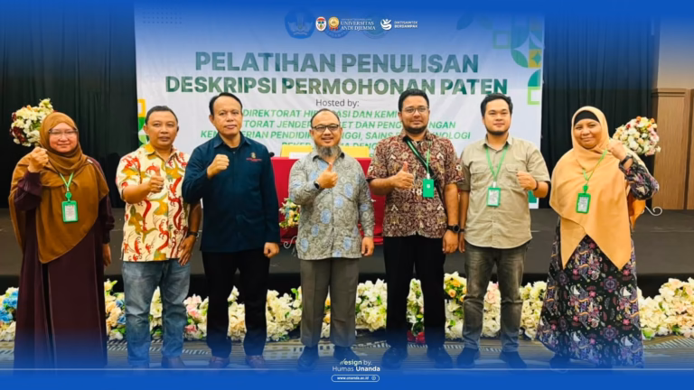 UNANDA Ikuti Pelatihan Penulisan Deskripsi Permohonan Paten 2026, Perkuat Hilirisasi Riset Akademik