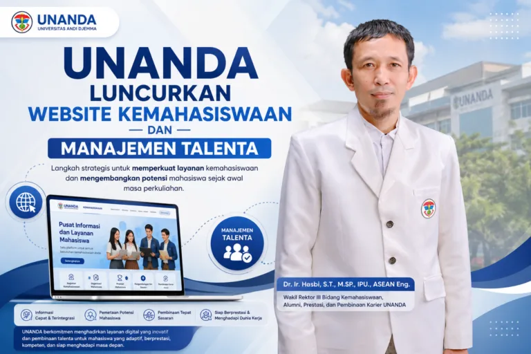 UNANDA Perkuat Layanan Kemahasiswaan melalui Transformasi Digital dan Manajemen Talenta
