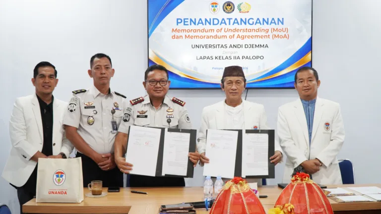 UNANDA dan Lapas Kelas IIA Palopo Perkuat Sinergi Pendidikan Hukum