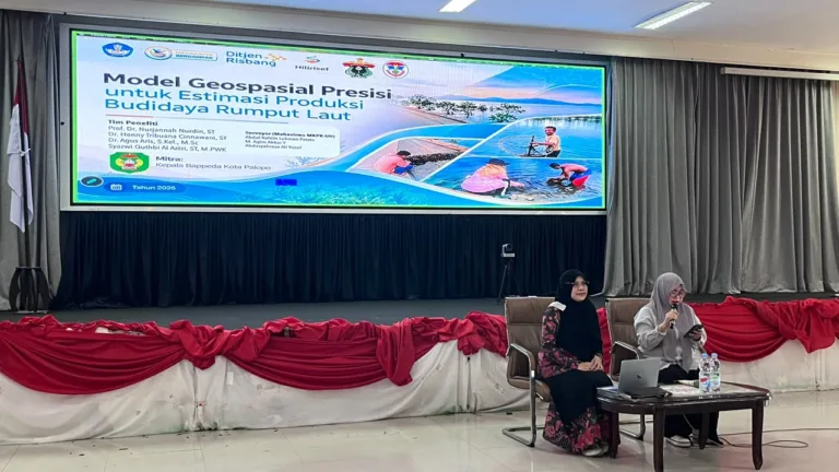 Dosen UNANDA Paparkan Model Geospasial Presisi untuk Estimasi Produksi Rumput Laut Palopo